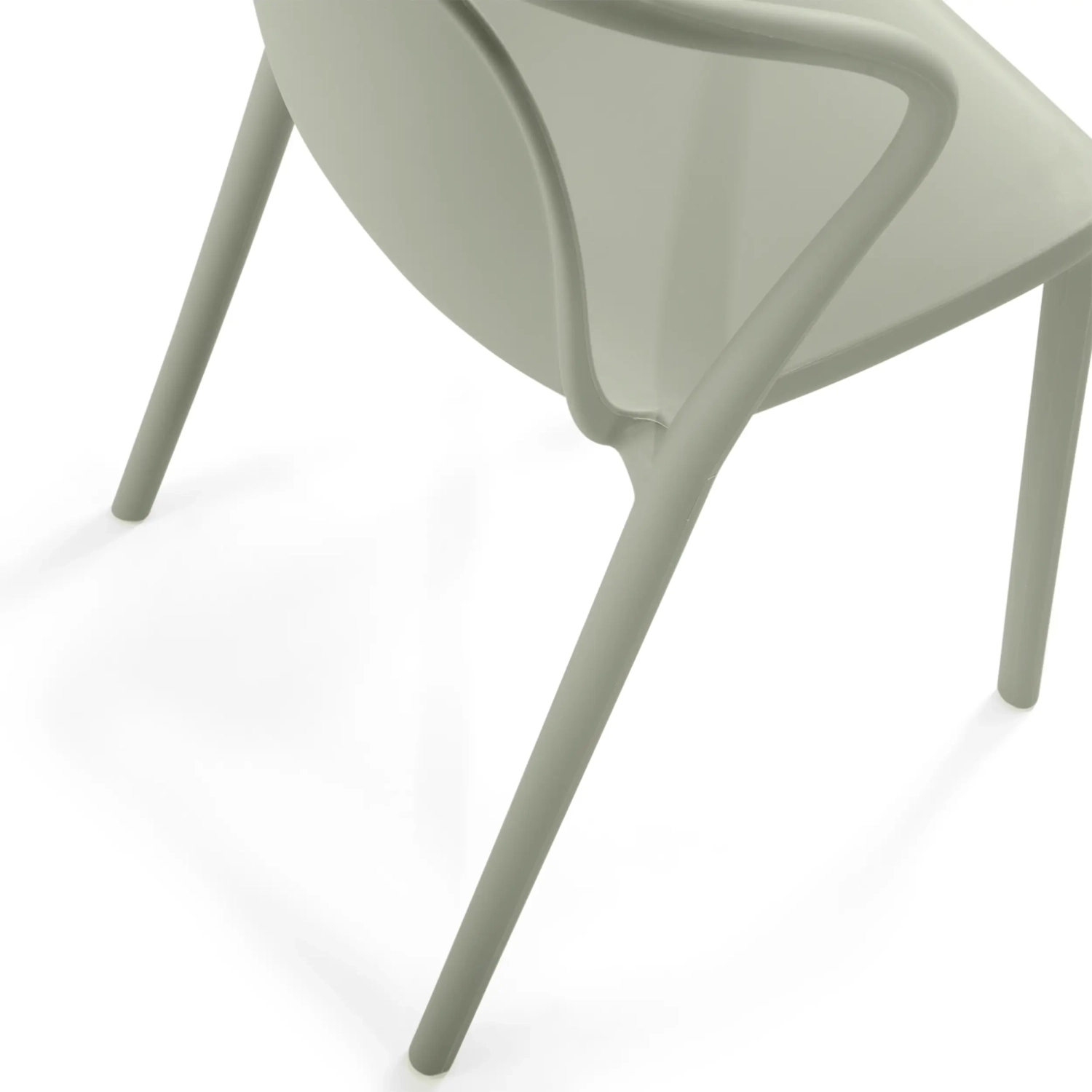 Stacking chair with armrests for indoor and outdoor use - Pierre