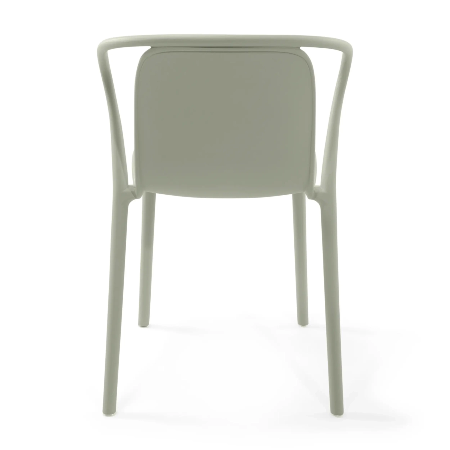 Stacking chair with armrests for indoor and outdoor use - Pierre
