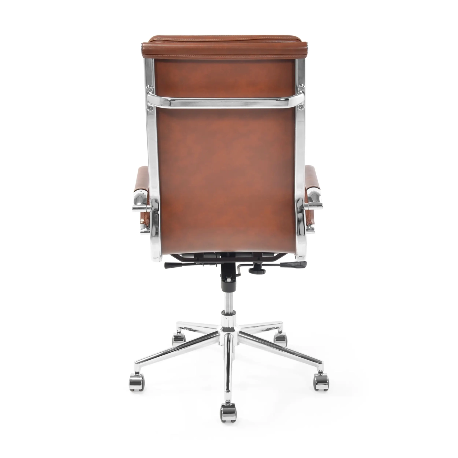 Modern office chair upholstered in eco-leather : Comfort and professional style