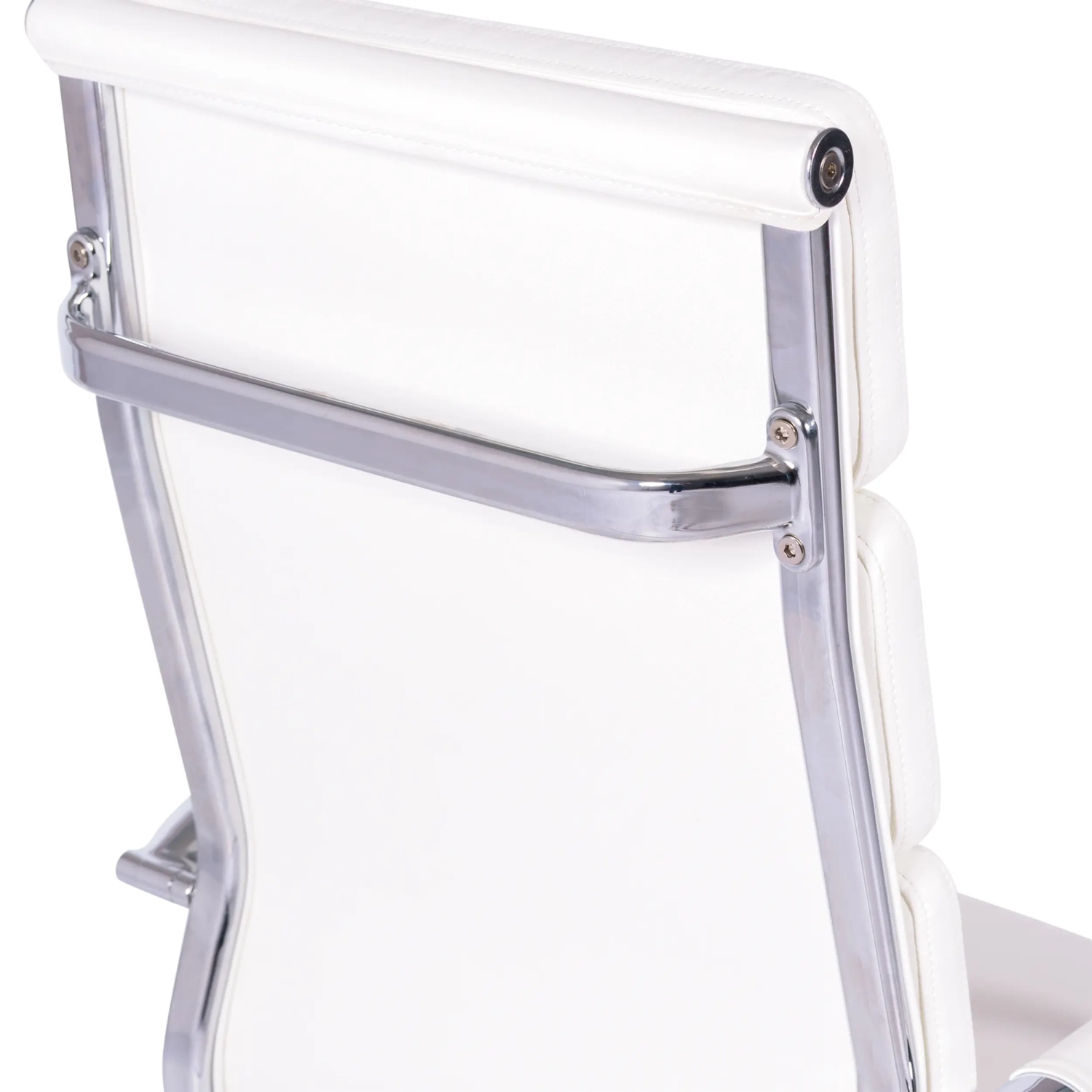 Task Kontorsstol i italienskt läder med hög rygg och elegant design