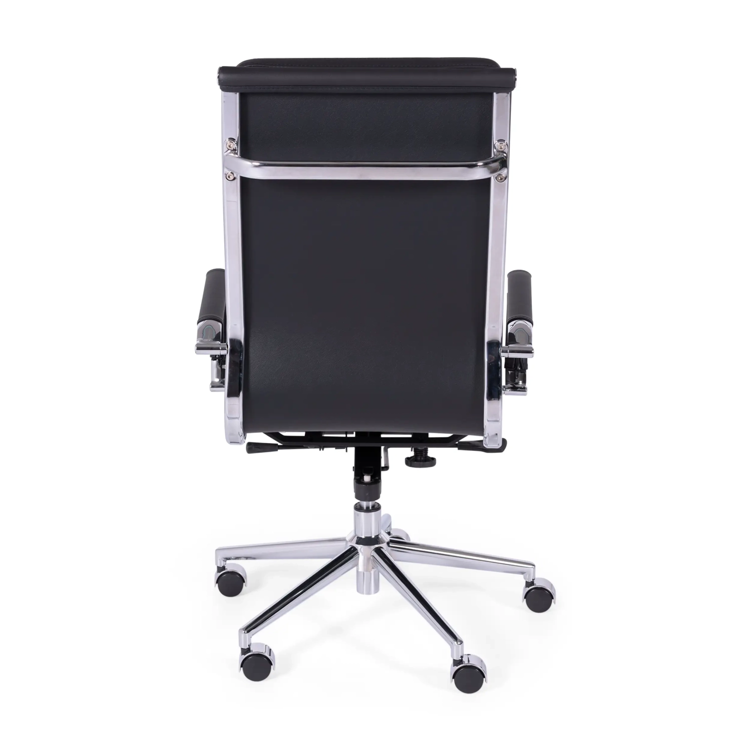Task Italian Leather Office Chair with High Back | Elegant Design