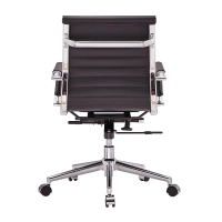 Task Low-Back Italian Leather Office Chair | Style & Comfort