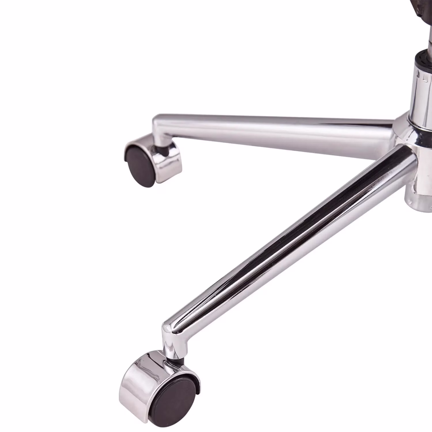 Sedia da ufficio Task con schienale basso in pelle italiana - Stile e comfort