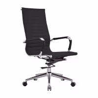 Task Hoge Rug Italiaanse Leren Bureaustoel | Ergonomie & Professionele Stijl