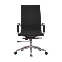 Task Hochlehner Bürostuhl aus italienischem Leder | Ergonomie & Professioneller Stil