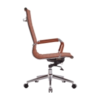 Task High-Back Italian Leather Office Chair | Ergonomics & Professional Style