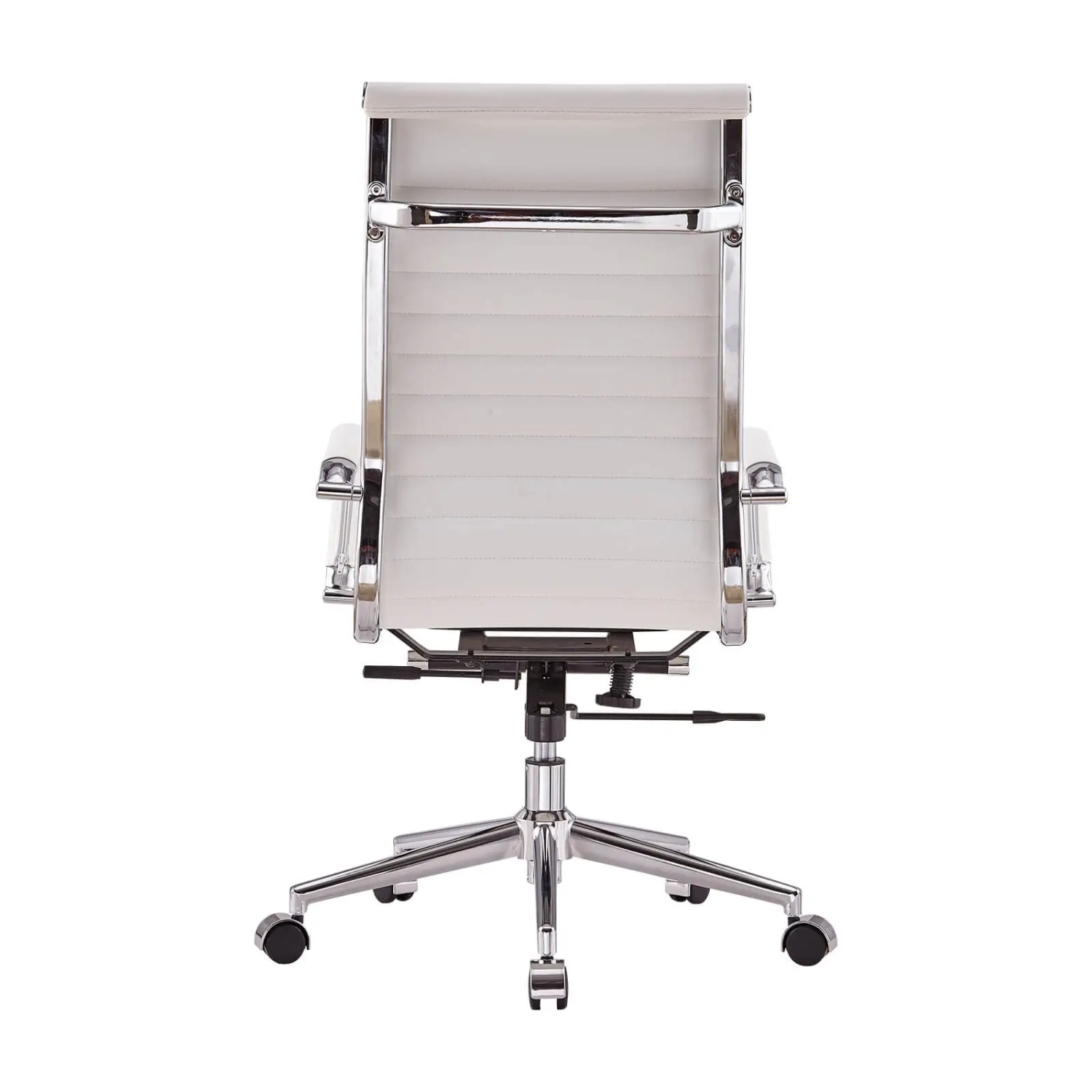 Korkeaselkäinen italialainen nahkainen toimistotuoli | Ergonomia ja ammattimainen tyyli