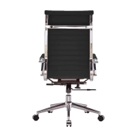 Task High-Back Italian Leather Office Chair | Ergonomics & Professional Style