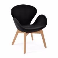 Swart Fauteuil - Moderne Fauteuils - Design Meubels
