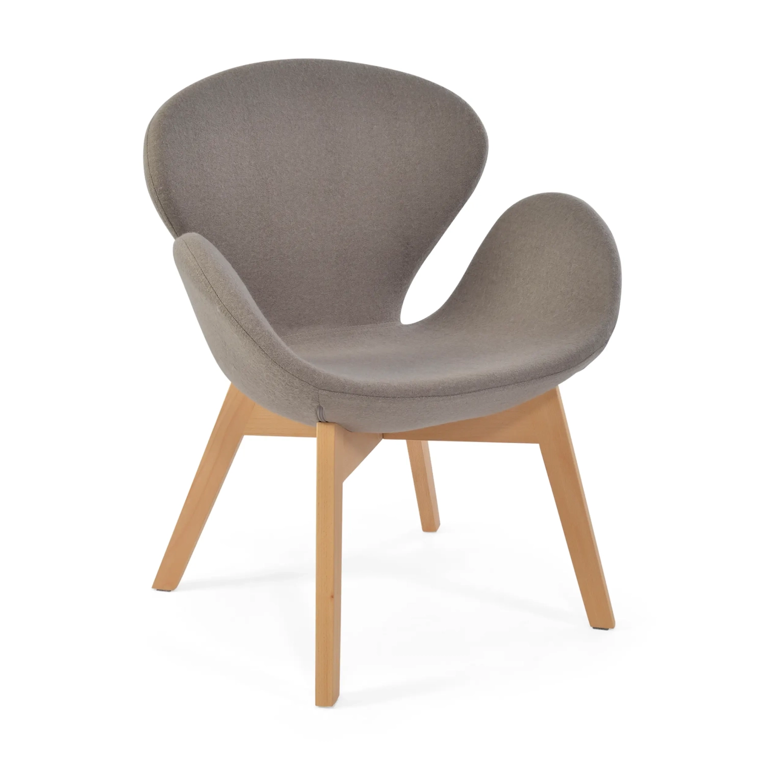 Swart fåtölj - moderna fåtöljer - designmöbler