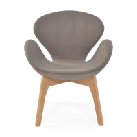 Swart fåtölj - moderna fåtöljer - designmöbler