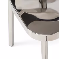 Sedia Delawere in acciaio inossidabile: elegante design industriale