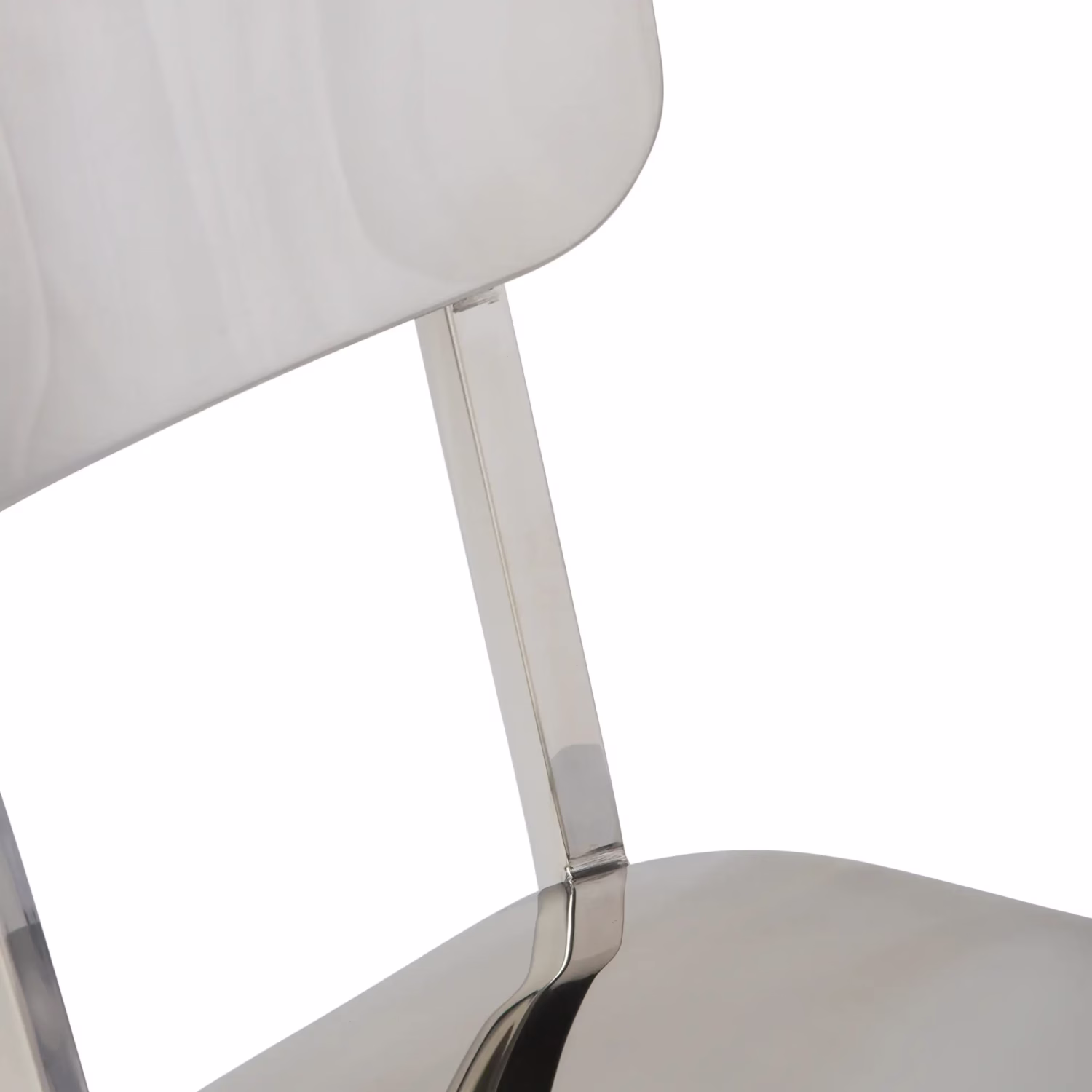Sedia Delawere in acciaio inossidabile: elegante design industriale