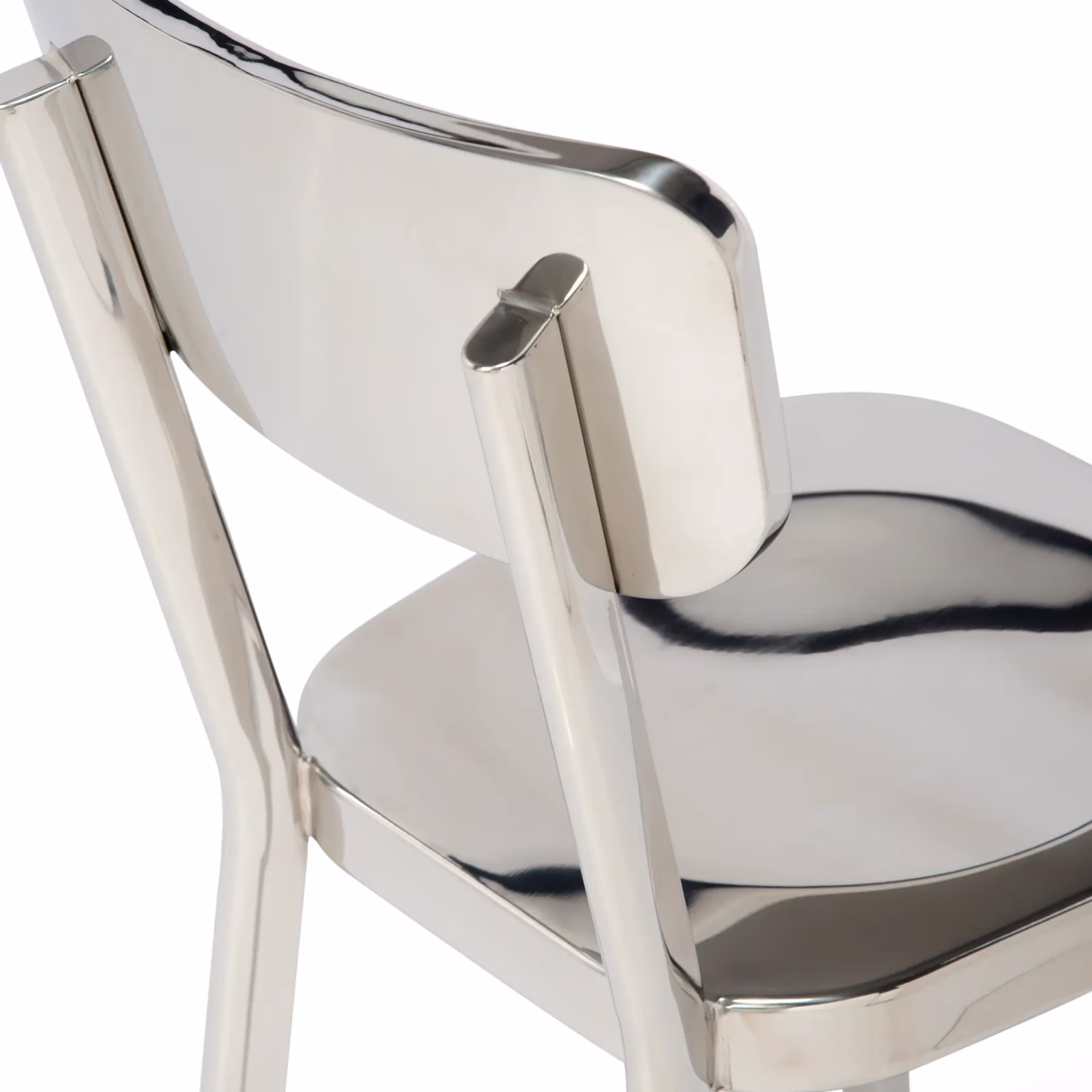 Sedia Delawere in acciaio inossidabile: elegante design industriale