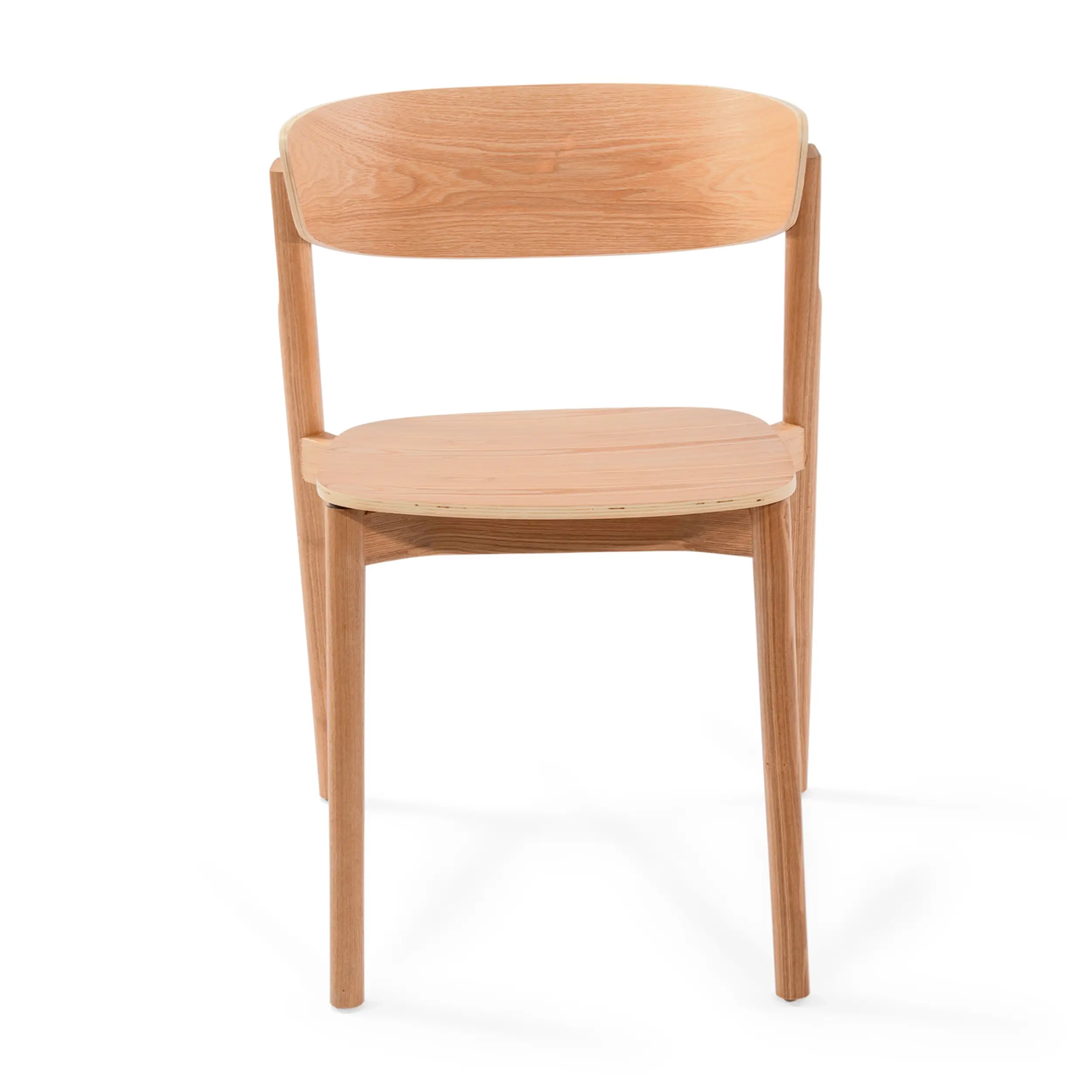 Sedia da pranzo in frassino naturale Notorius | Design elegante scandinavo
