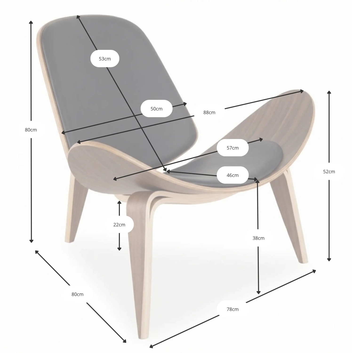 Inspiration Wishbone CH24 -tuoli - pohjoismaiset tuolit - designhuonekalut
