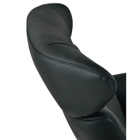 Cleveland Poltrona lounge in pelle | Poltrona di design con poggiapiedi
