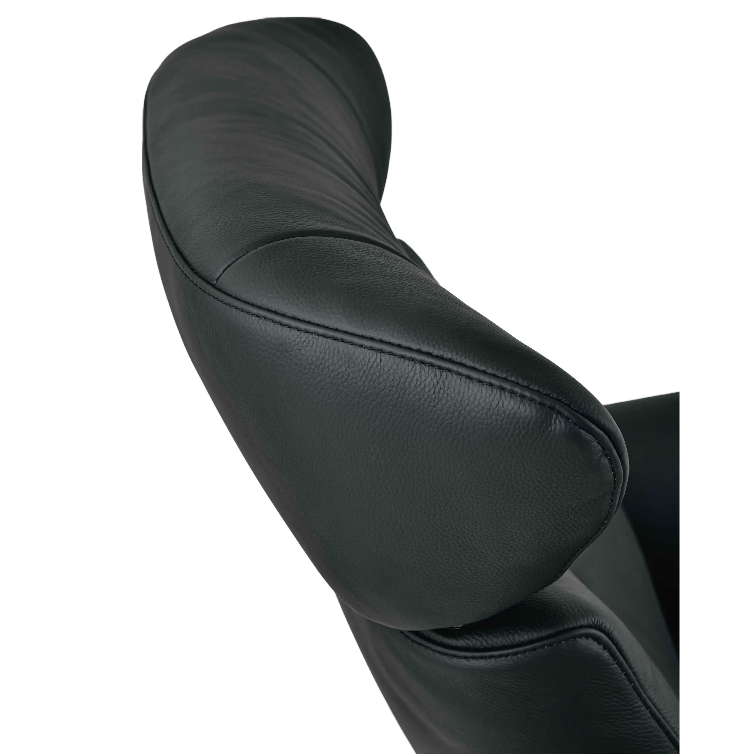 Cleveland Poltrona lounge in pelle | Poltrona di design con poggiapiedi