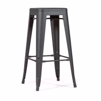 Bistro sgabello industriale Matt 76CM bianco - Sgabelli e sedie industriali