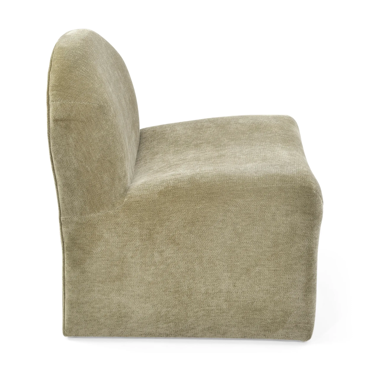 Designerski fotel tapicerowany Basel, minimalistyczny i wygodny styl