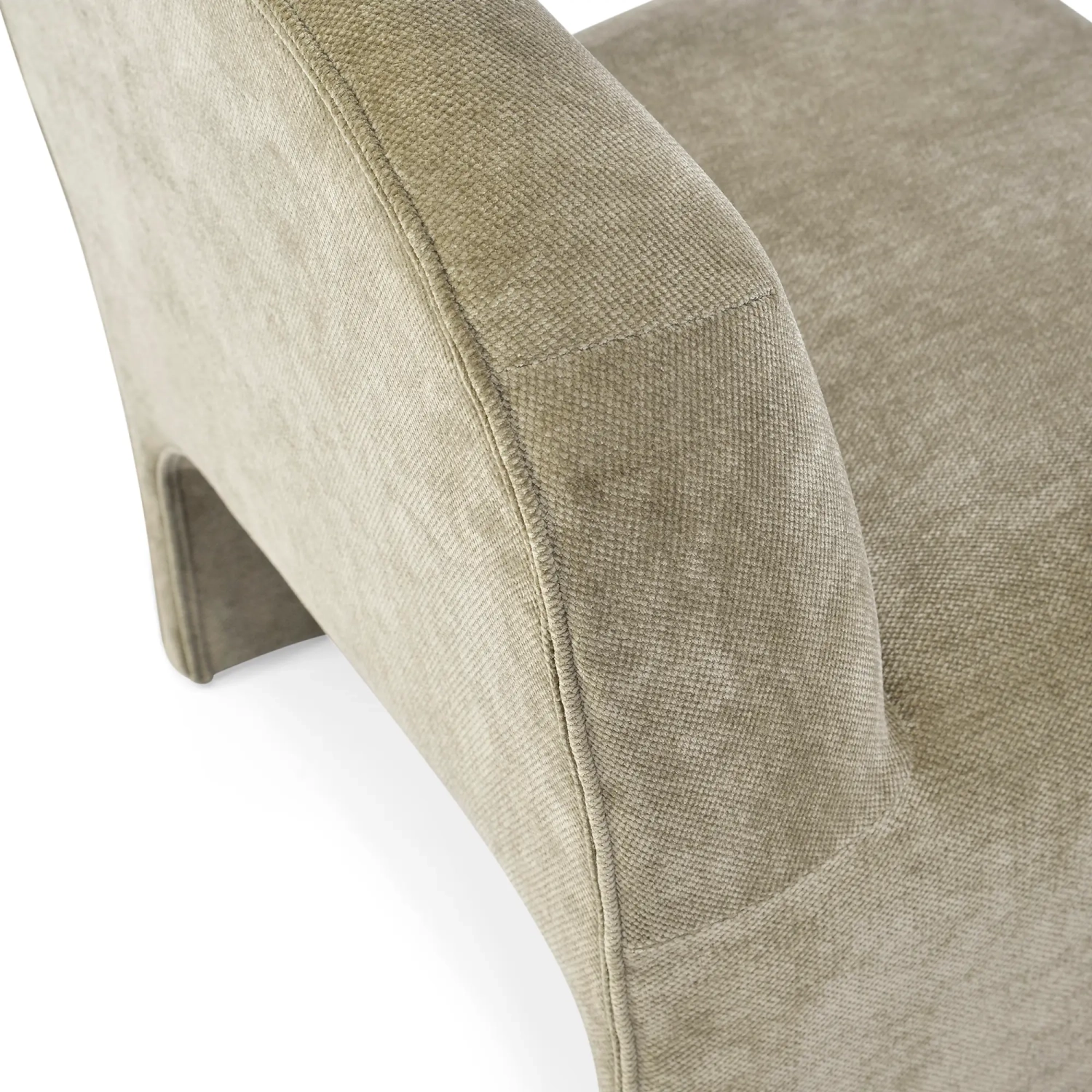 Designerski fotel tapicerowany Basel, minimalistyczny i wygodny styl