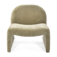 Gepolsterter Designersessel Basel, minimalistischer und komfortabler Stil
