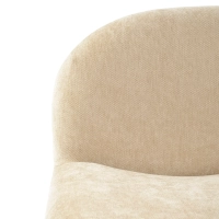 Poltrona imbottita di design Basel, stile minimalista e confortevole