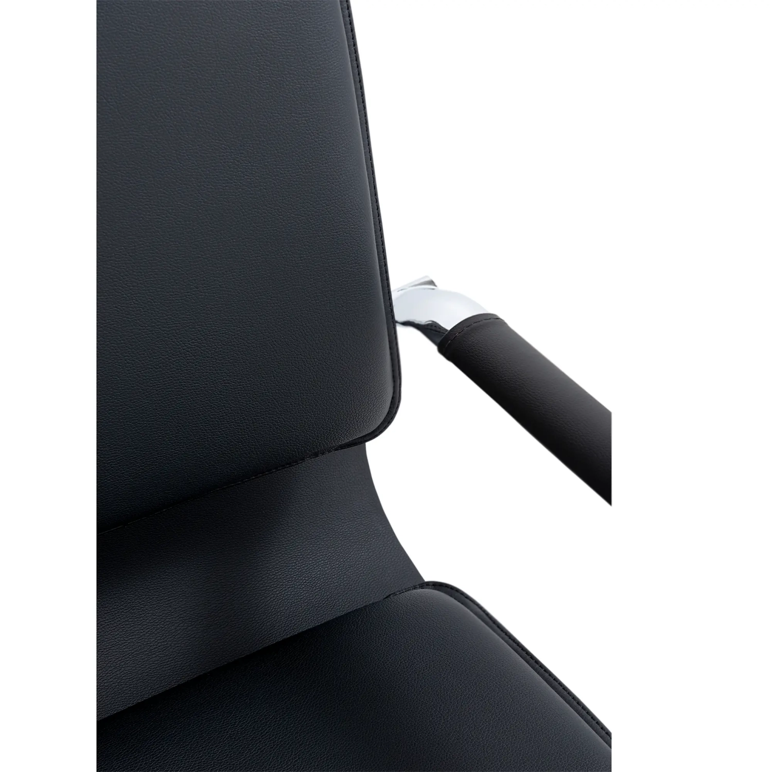 Sedia da ufficio Studio con schienale alto | Sedia da scrivania ergonomica in ecopelle
