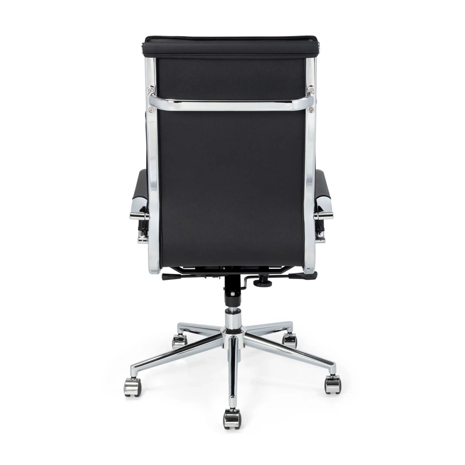 Sedia da ufficio Studio con schienale alto | Sedia da scrivania ergonomica in ecopelle