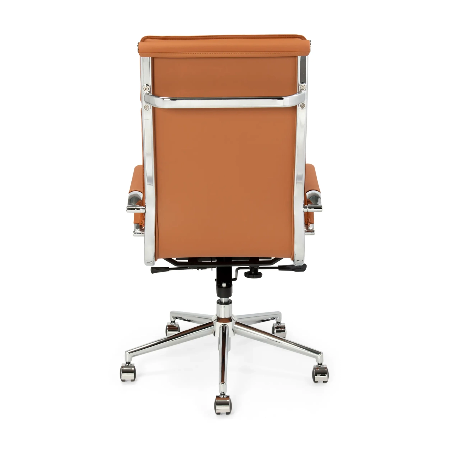 Sedia da ufficio Studio con schienale alto | Sedia da scrivania ergonomica in ecopelle