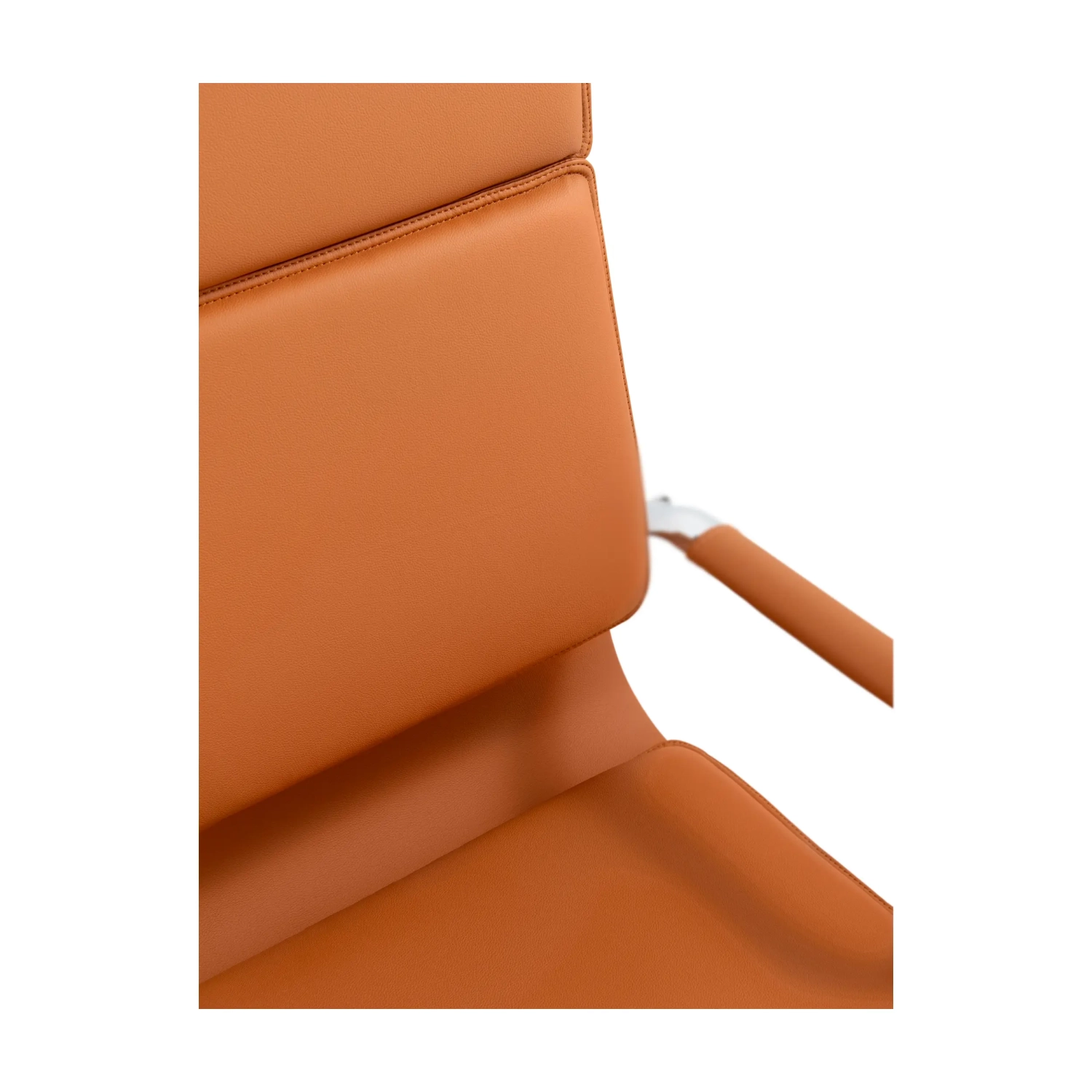 Sedia da ufficio Studio con schienale alto | Sedia da scrivania ergonomica in ecopelle