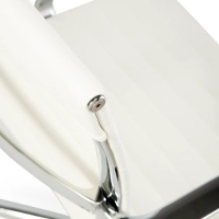 Sedia da ufficio in pelle con schienale basso Task Executive | Sedia da ufficio di alta gamma