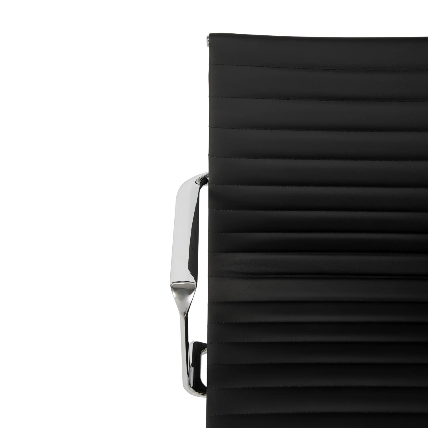 Sedia da ufficio in pelle con schienale basso Task Executive | Sedia da ufficio di alta gamma