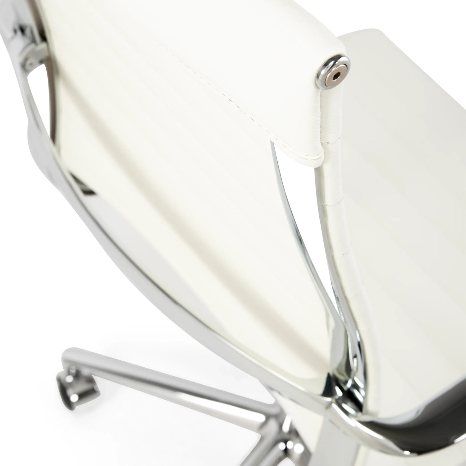 Sedia da ufficio Task Executive con schienale alto in pelle | Sedia da ufficio ergonomica di alta qualità