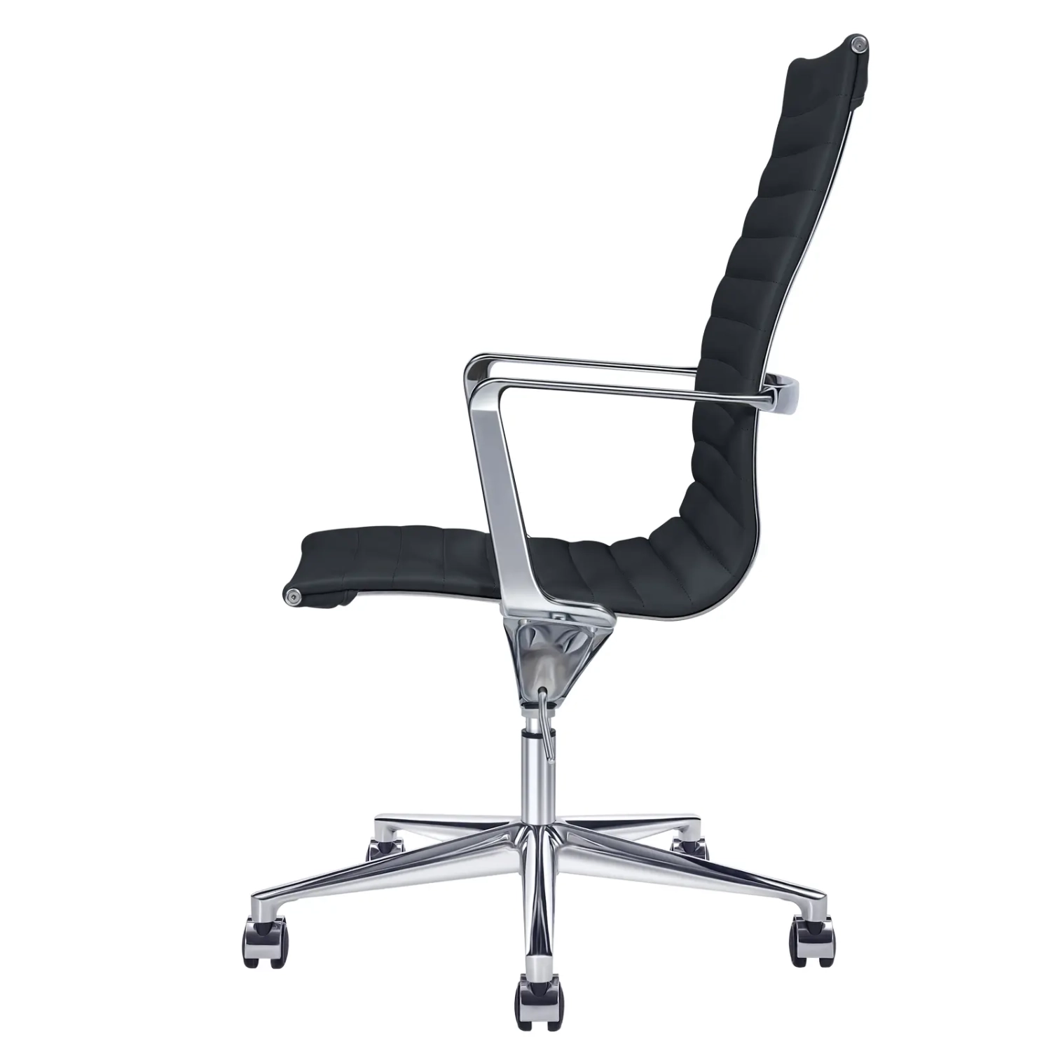 Sedia da ufficio Task Executive con schienale alto in pelle | Sedia da ufficio ergonomica di alta qualità