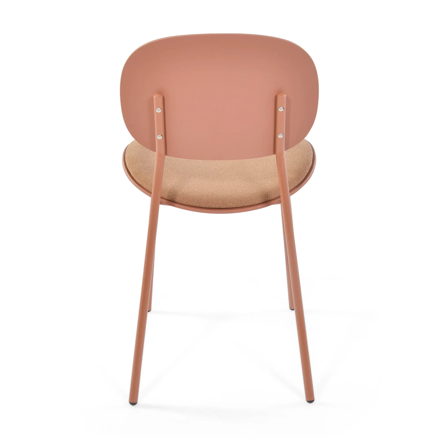 Sedia da pranzo ergonomica impilabile Carlotta | Sedia imbottita in stile moderno