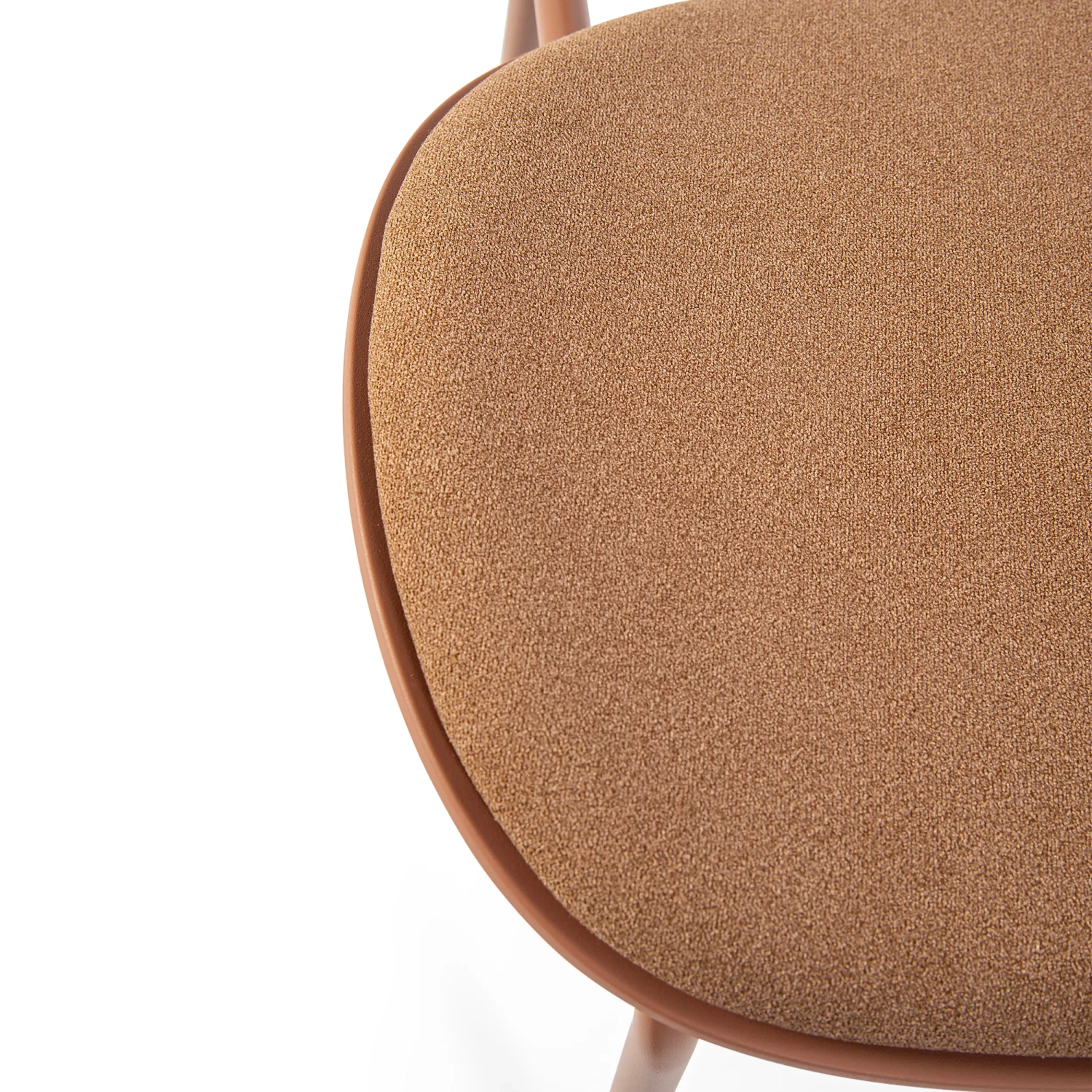Sedia da pranzo ergonomica impilabile Carlotta | Sedia imbottita in stile moderno