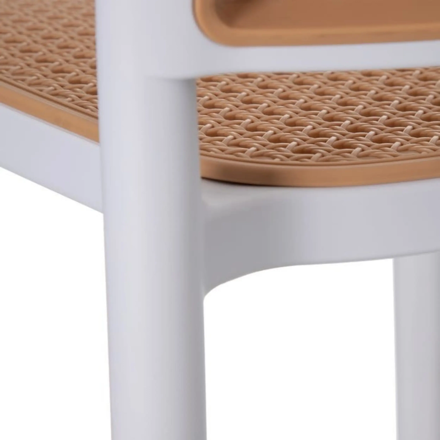 Pack 4 sedie Moulin in rattan sintetico - Mueble Design