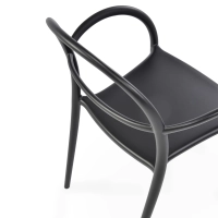 Sedia di design da esterno Master, impilabile | Poltrona in polipropilene