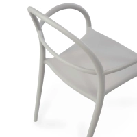 Sedia di design da esterno Master, impilabile | Poltrona in polipropilene