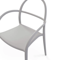 Sedia di design da esterno Master, impilabile | Poltrona in polipropilene