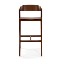 Soho Sgabello da bar in stile scandinavo 76 cm | Legno di rovere o noce