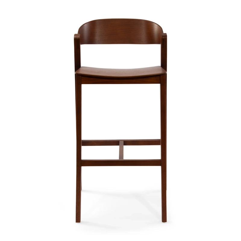 Soho Sgabello da bar in stile scandinavo 76 cm | Legno di rovere o noce