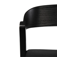 Soho Sgabello da bar in stile scandinavo 76 cm | Legno di rovere o noce