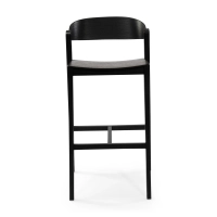 Soho Sgabello da bar in stile scandinavo 76 cm | Legno di rovere o noce