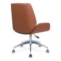 Nordic Sedia da ufficio Colors | Similpelle e base cromata