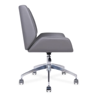 Nordic Sedia da ufficio Colors | Similpelle e base cromata