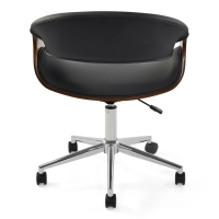 Burrow S Sedia da ufficio in noce | Design Mid-Century