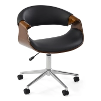Burrow S Sedia da ufficio in noce | Design Mid-Century