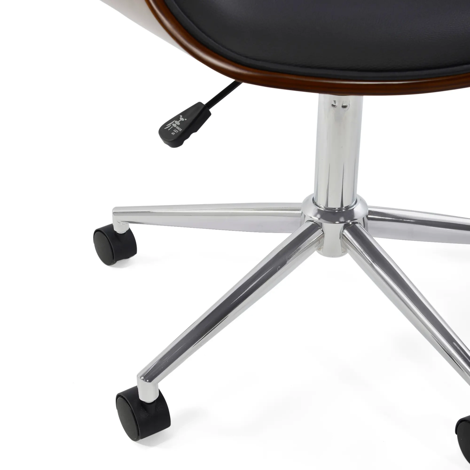Burrow S Sedia da ufficio in noce | Design Mid-Century